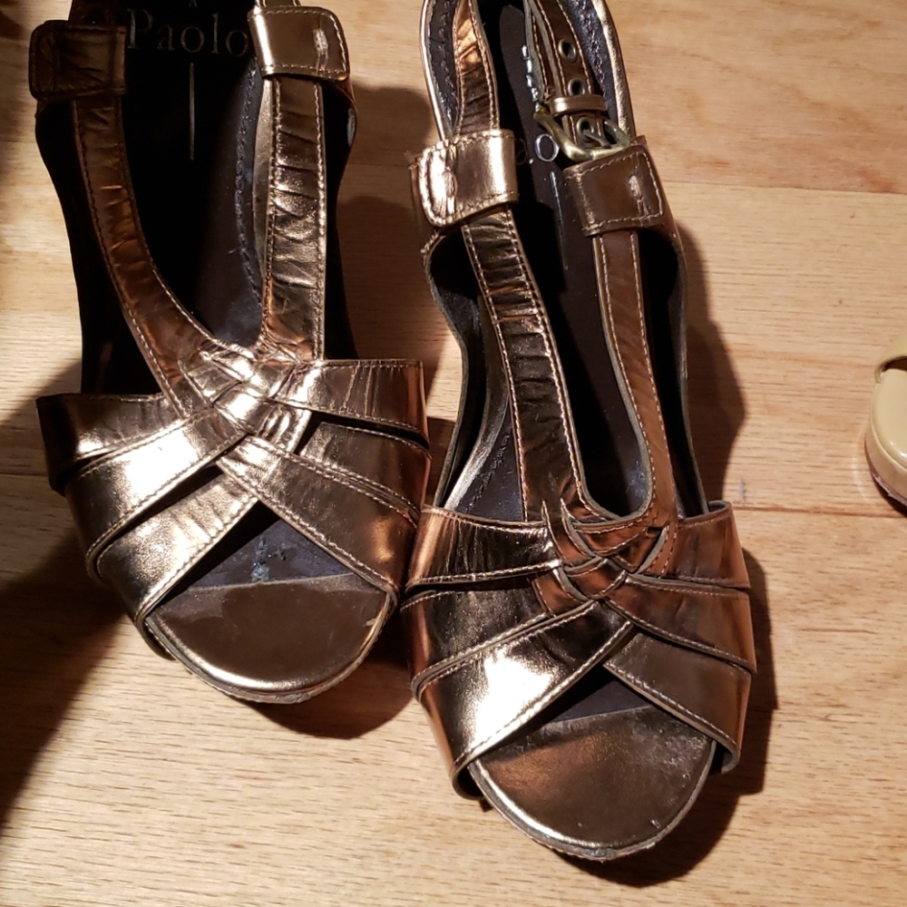 Paolo bronze heel